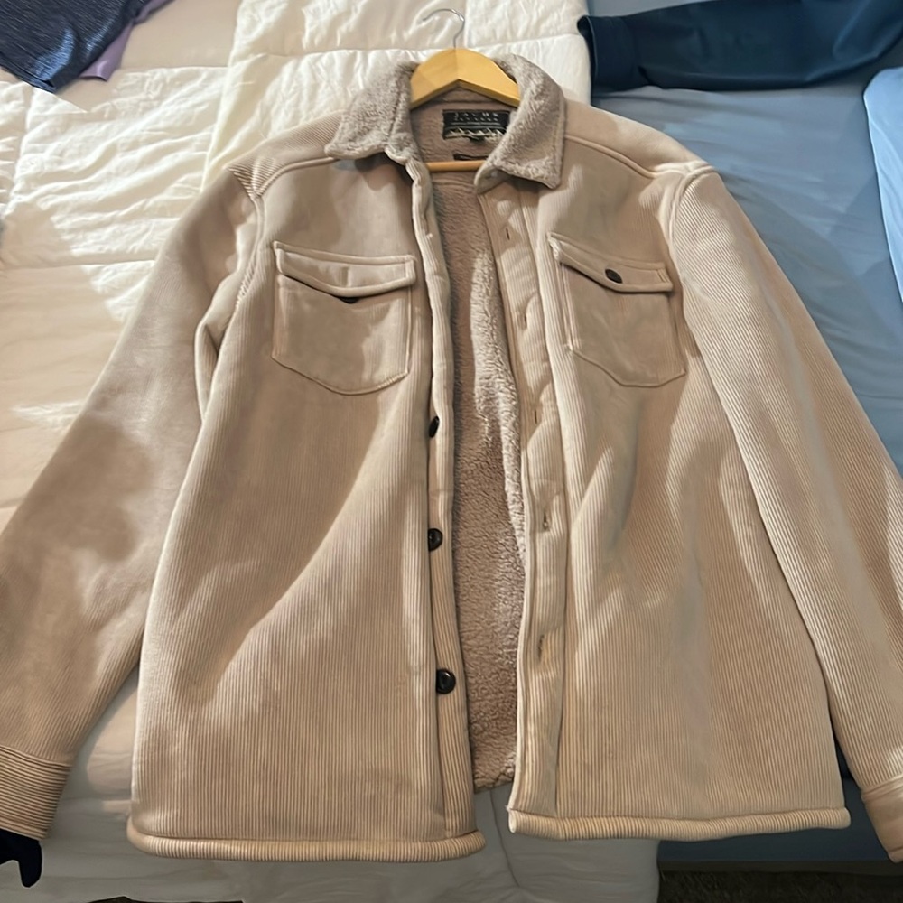 Jachs New York men’s large jacket with fur